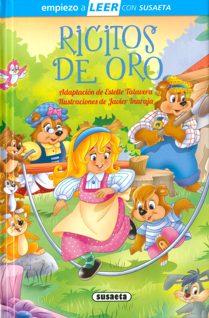 Ricitos de Oro, de ADAPTACION DE ESTELLE TALAVERA | portada del libro