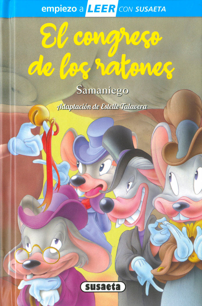 El congreso de los ratones, de ADAPTACION DE ESTELLE TALAVERA | portada del libro