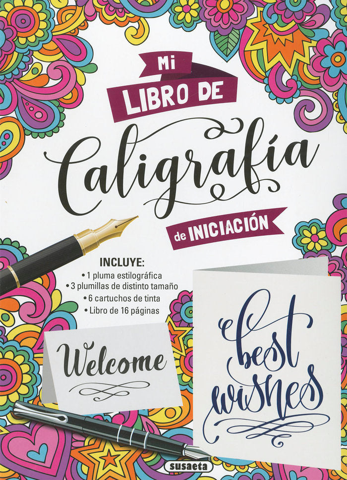 MI LIBRO DE CALIGRAFIA, de EDICIONES, SUSAETA | portada del libro