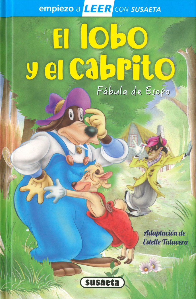 EL LOBO Y EL CABRITO, de ADAPTACION DE ESTELLE TALAVERA | portada del libro