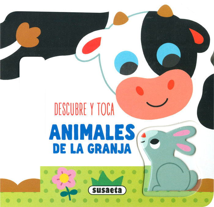 DESCUBRE Y TOCA ANIMALES DE LA GRANJA, de MARTINEZ, EMMA | portada del libro