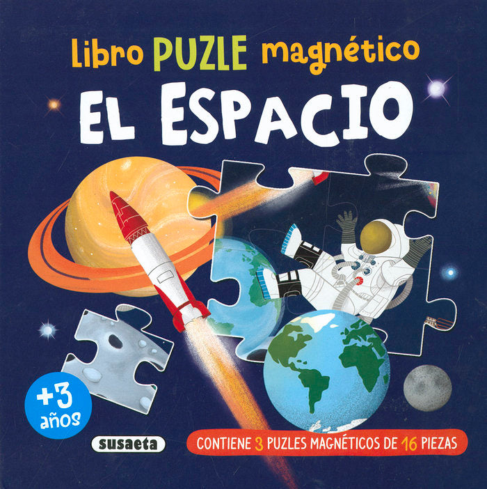 LIBRO PUZLE MAGNETICO. EL ESPACIO, de EDICIONES, SUSAETA | portada del libro