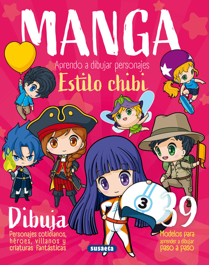 MANGA. APRENDO A DIBUJAR PERSONAJES ESTILO CHIBI, de URIEL, ROBERTO | portada del libro