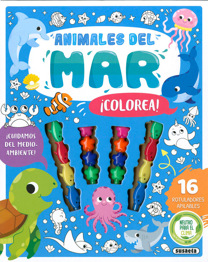 ANIMALES DEL MAR, de EDICIONES, SUSAETA | portada del libro
