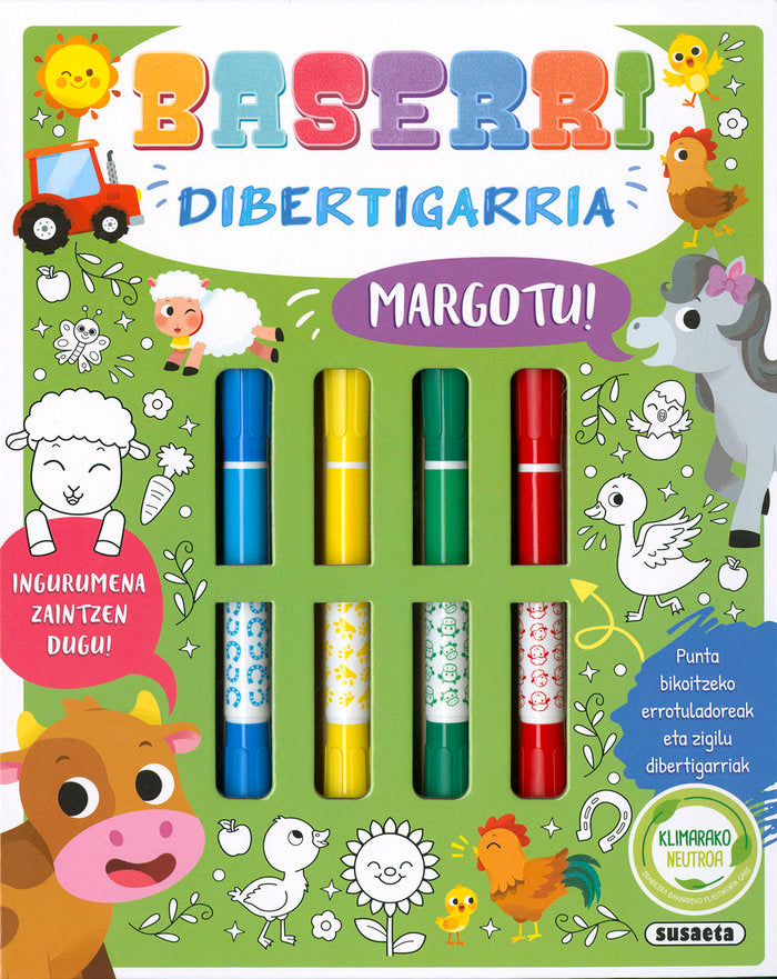 BASERRI DIVERTIGARRIA, de EDICIONES, SUSAETA | portada del libro