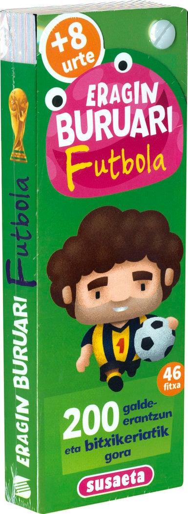 FUTBOLA + 8 URTE, de SUSAETA, EQUIPO | portada del libro