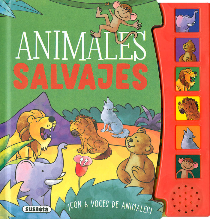 ANIMALES SALVAJES, de EDICIONES, SUSAETA | portada del libro