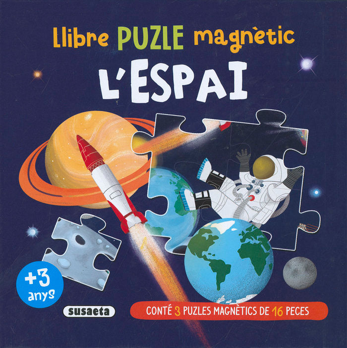 LLIBRE PUZLE MAGNETIC L'ESPAI, de EDICIONES, SUSAETA | portada del libro