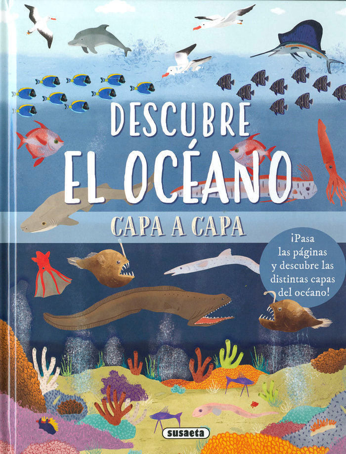 DESCUBRE EL OCEANO, de ADAMS, JULIA | portada del libro