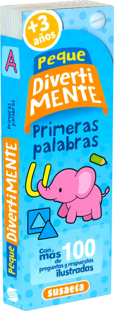 PRIMERAS PALABRAS + DE 3 AÑOS, de SUSAETA, EQUIPO | portada del libro