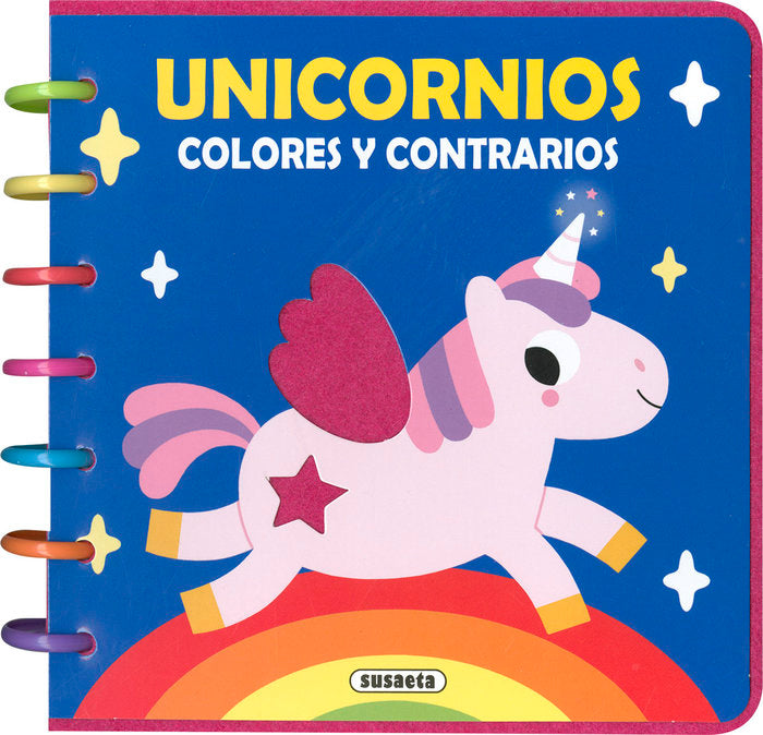 UNICORNIOS. COLORES Y CONTRARIOS, de DELGADO NARES, ANA | portada del libro