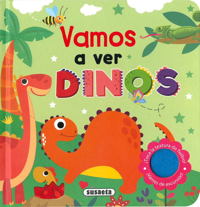 VAMOS A VER DINOS, de SUSAETA EDICIONES | portada del libro
