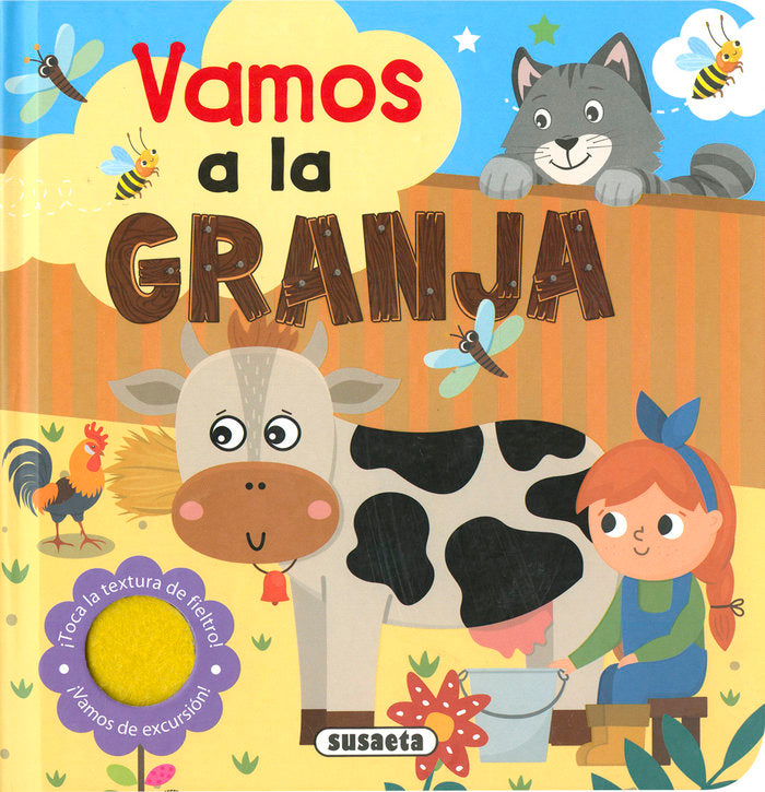 VAMOS A LA GRANJA, de SUSAETA EDICIONES | portada del libro