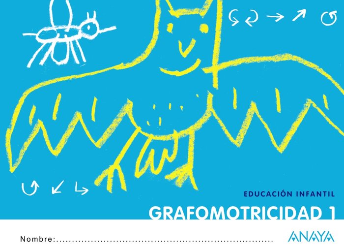 Grafomotricidad 1., de Anaya Educación | portada del libro