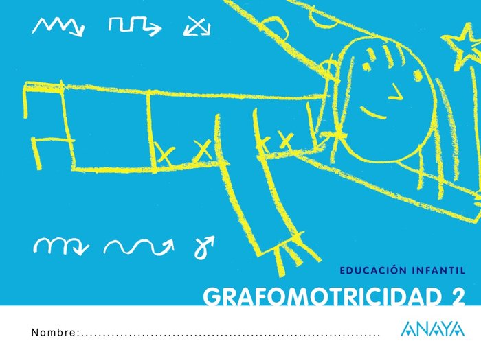 Grafomotricidad 2., de Anaya Educación | portada del libro