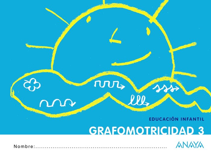Grafomotricidad 3., de Anaya Educación | portada del libro
