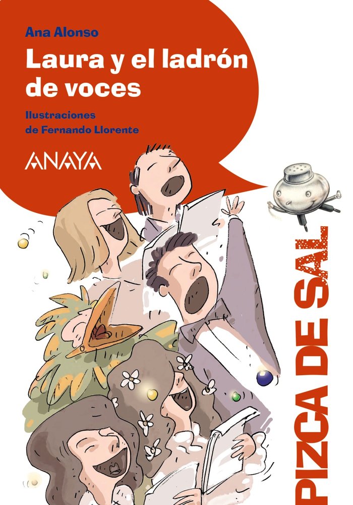 Laura y el ladrón de voces, de Alonso, Ana | portada del libro
