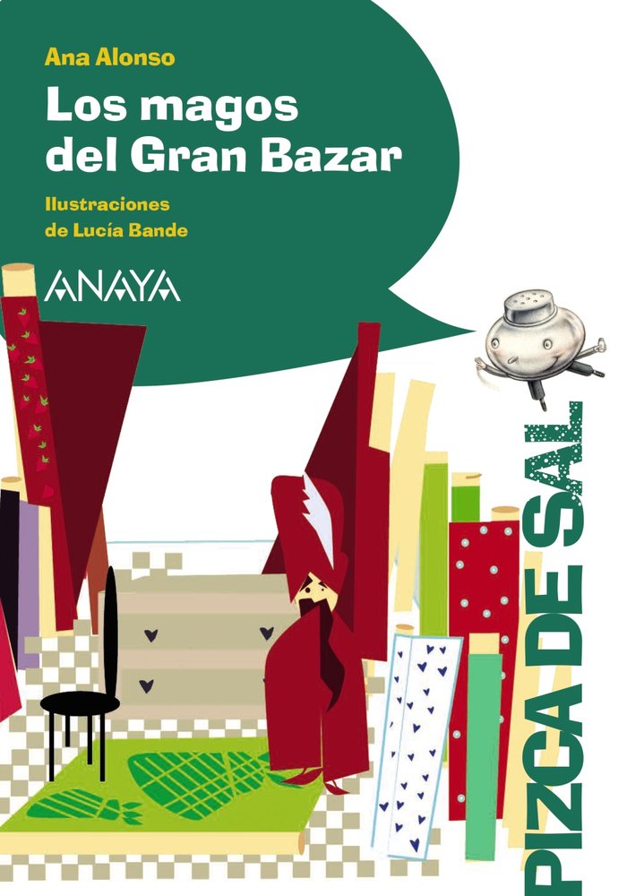 Los magos del Gran Bazar, de Alonso, Ana | portada del libro