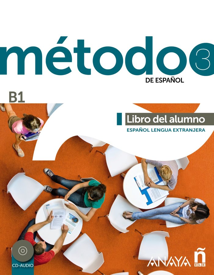 Método 3 de español. Libro del Alumno B1, de Robles Ávila, Sara | portada del libro