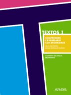 TEXTOS I. Comprender e expresarse con seguridade., de Varios autores | portada del libro