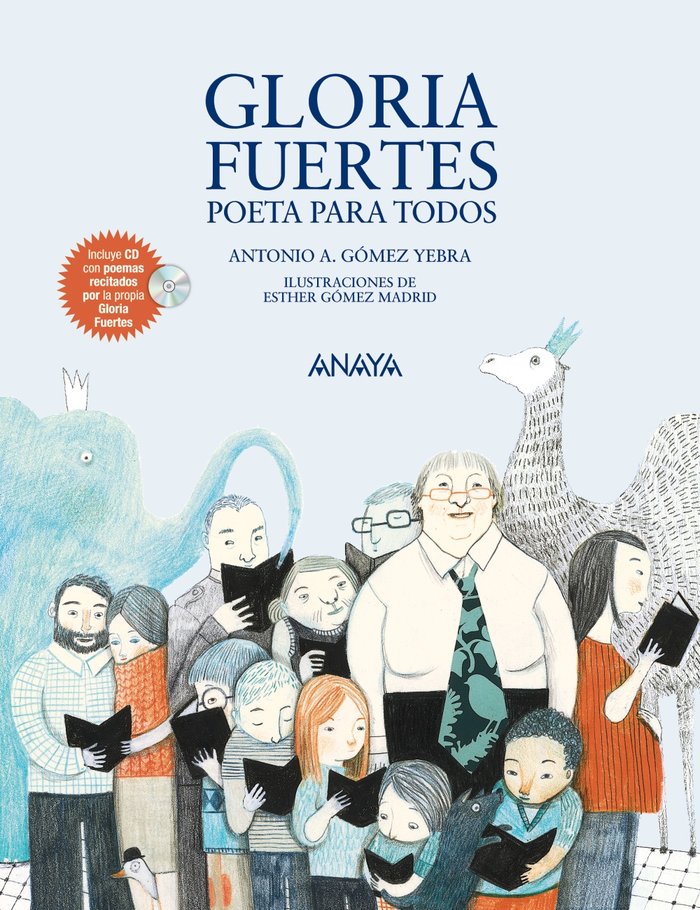Gloria Fuertes, poeta para todos, de Gómez Yebra, Antonio A. | portada del libro