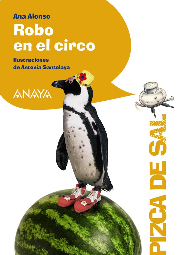 Robo en el circo, de Alonso, Ana | portada del libro