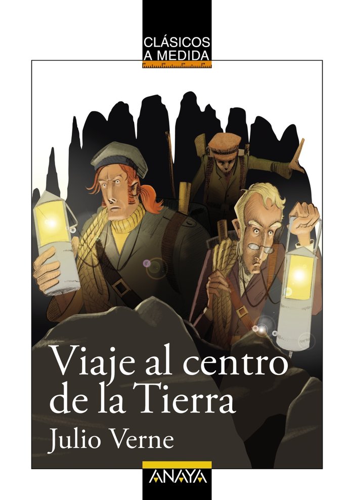 Viaje al centro de la Tierra, de Verne, Jules | portada del libro
