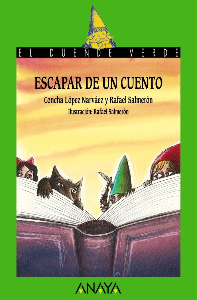 Escapar de un cuento, de López Narváez, Concha | portada del libro