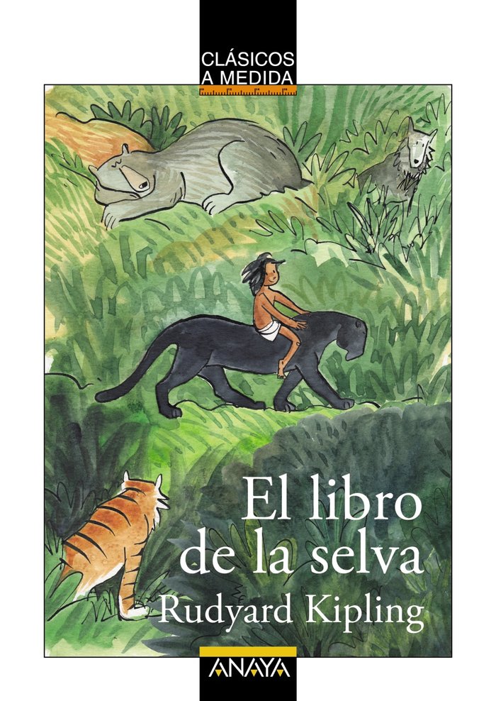 El libro de la selva, de Kipling, Rudyard | portada del libro