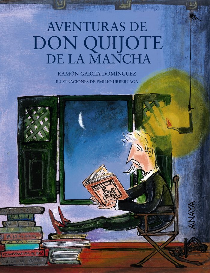 Aventuras de don Quijote de la Mancha, de García Domínguez, Ramón | portada del libro