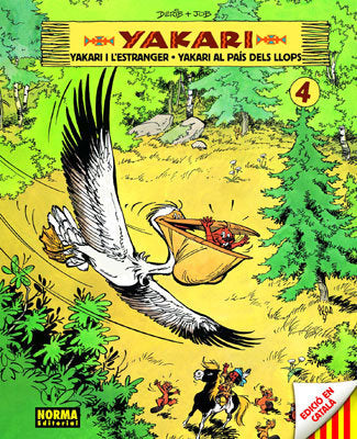 YAKARI Vol. 4, de Job#Derib | portada del libro