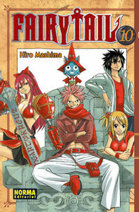 FAIRY TAIL 10, de Mashima | portada del libro