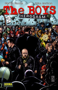 THE BOYS 5. HEROGASM, de Ennis | portada del libro