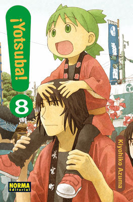 ¡YOTSUBA! 08, de Azuma | portada del libro