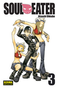 SOUL EATER 03, de Ohkubo | portada del libro