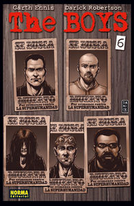 THE BOYS 6, de Ennis | portada del libro
