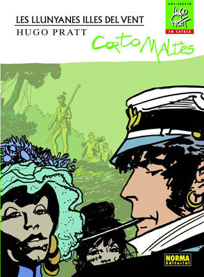CORTO MALTÈS: LES LLUNYANES ILLES DEL VENT, de Pratt | portada del libro