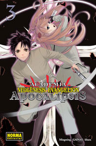 Academia neogénesis evangelion: apocalipsis 3, de Gainax Khara | portada del libro