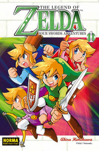 THE LEGEND OF ZELDA 08: FOUR SWORDS ADVENTURES vol. 1, de Himekawa | portada del libro