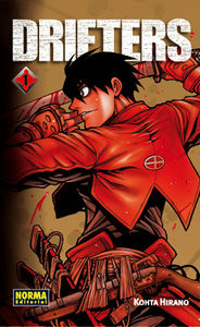 DRIFTERS 01, de Hirano | portada del libro