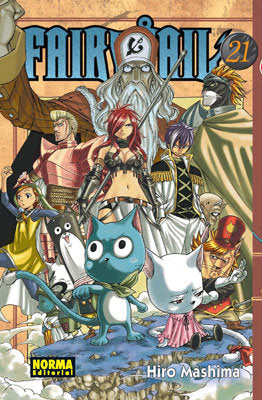 FAIRY TAIL 21, de Mashima | portada del libro