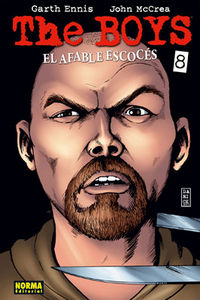 THE BOYS 8. EL AFABLE ESCOCÉS, de Ennis | portada del libro