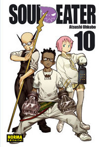 SOUL EATER 10, de Ohkubo | portada del libro