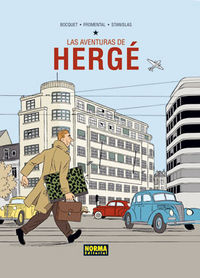 LAS AVENTURAS DE HERGÉ, de Bocquet | portada del libro
