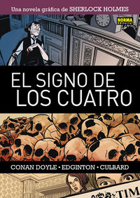 SHERLOCK HOLMES 2 - EL SIGNO DE LOS CUATRO, de Doyle, Arthur C. | portada del libro