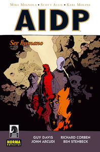 AIDP 16 - SER HUMANO, de Mignola | portada del libro