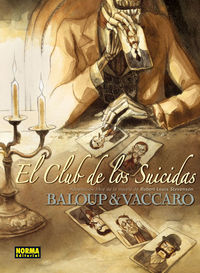 EL CLUB DE LOS SUICIDAS, de Baloup#Vaccaro | portada del libro