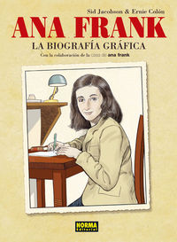 ANA FRANK. LA BIOGRAFÍA GRÁFICA, de Jacobson | portada del libro