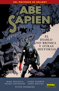 Abe Sapien 2. El diablo no bromea y otras historias, de Mignola | portada del libro
