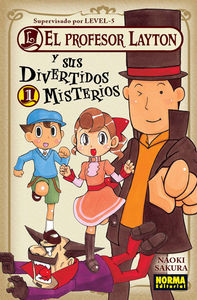 El profesor Layton y sus divertidos misterios vol. 1, de Sakura,Naoki | portada del libro